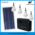 8W DC Solar Energy Lighting Kits with Mobile Charger